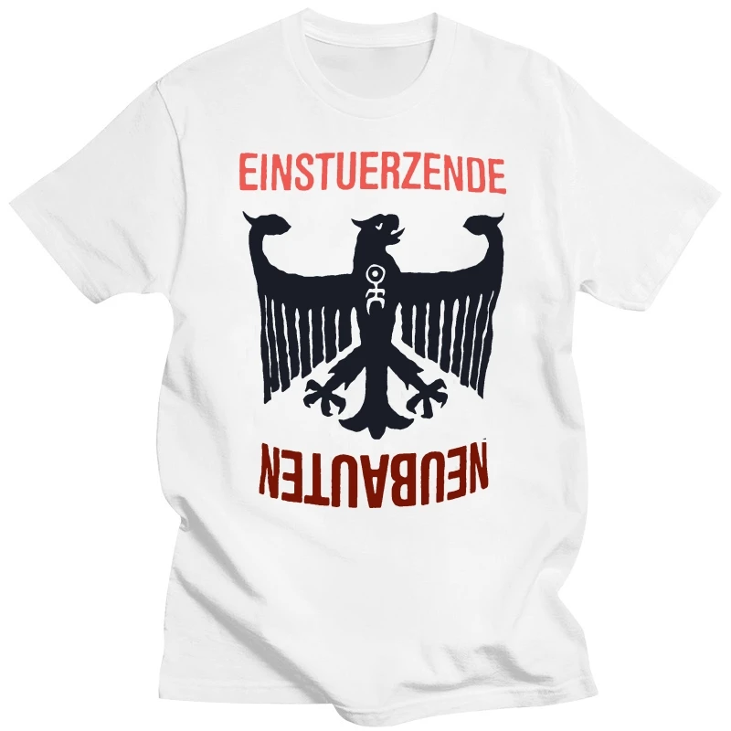 Einsturzende neubauten-funf auf der nach oben offenen richters kala-t-shirt