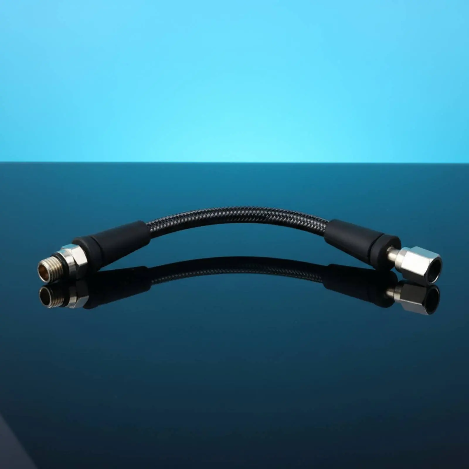 

Carbon Fiber Woven Hose Long-Lasting Braided Diving Hose Abrasion Resistant 5000 PSI Rated for Divers