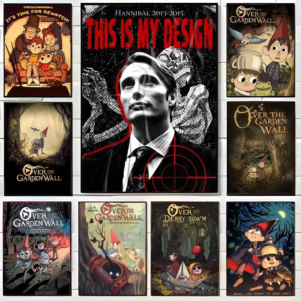 Fantasy Cartoon O-Over the Garden Wall Poster Wall Art Print Decorative Mural Home Decor Gift Unframed