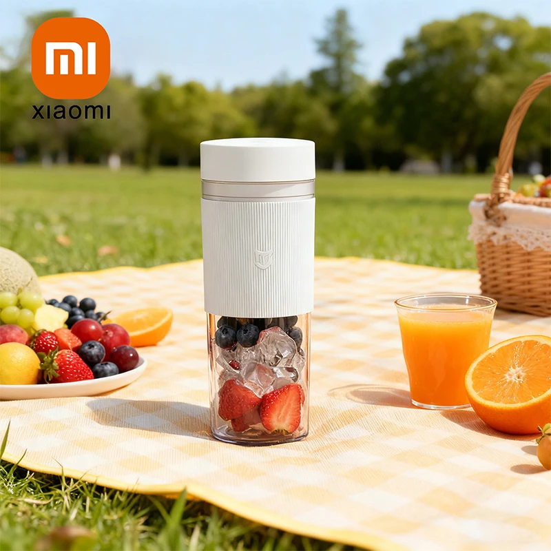 

Портативная соковыжималка Xiaomi 2, беспроводная электрическая соковыжималка-стакан 300 мл, мини-машина для приготовления смузи и свежих соков, быстрое приготовление сока за 40 секунд