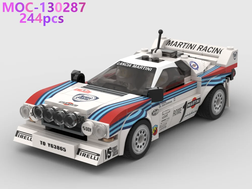 

MOC-130287 car 244 pieces compatible building toy blocks for children's Christmas gifts