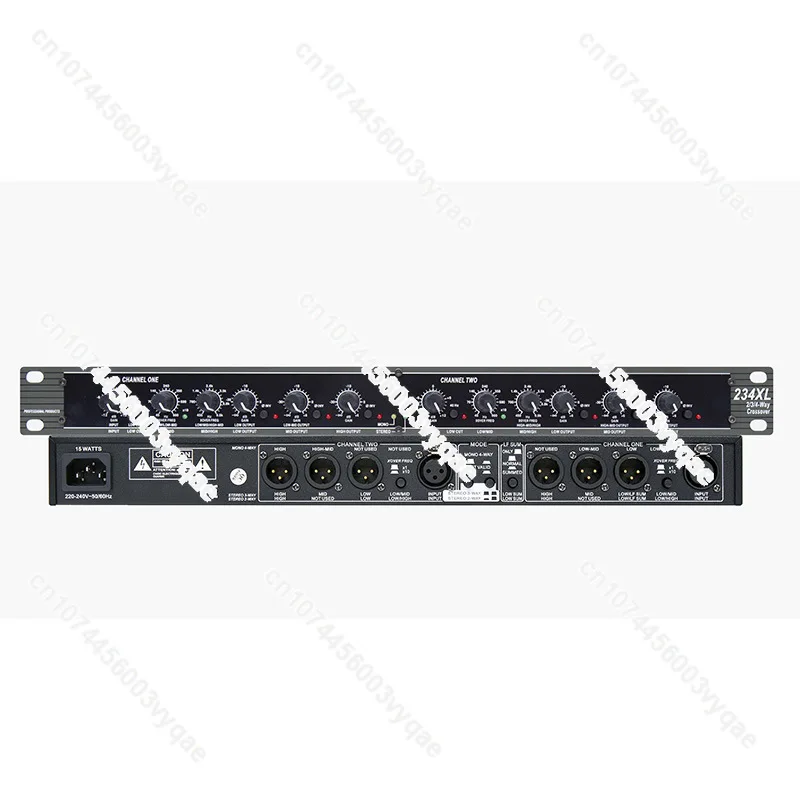 DBX234XL 234XS stereo mono two or three frequency divider audio peripheral electronic frequency divider commercial