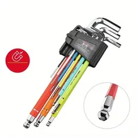 Universal Screwdriver Tool Allen Key Set Single Combination of Plum Flower Hexagon Hexagon Hexagon Hexagon Hand Tools