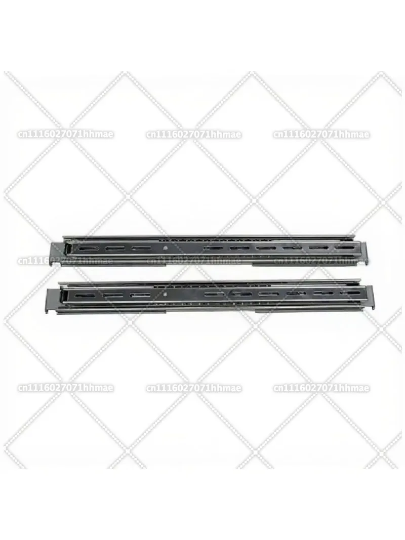 Heavy Duty 2U 3U 4U Server Slide Rails Kit 450mm 650mm Three Section Telescopic Rack Mount Guide Rails