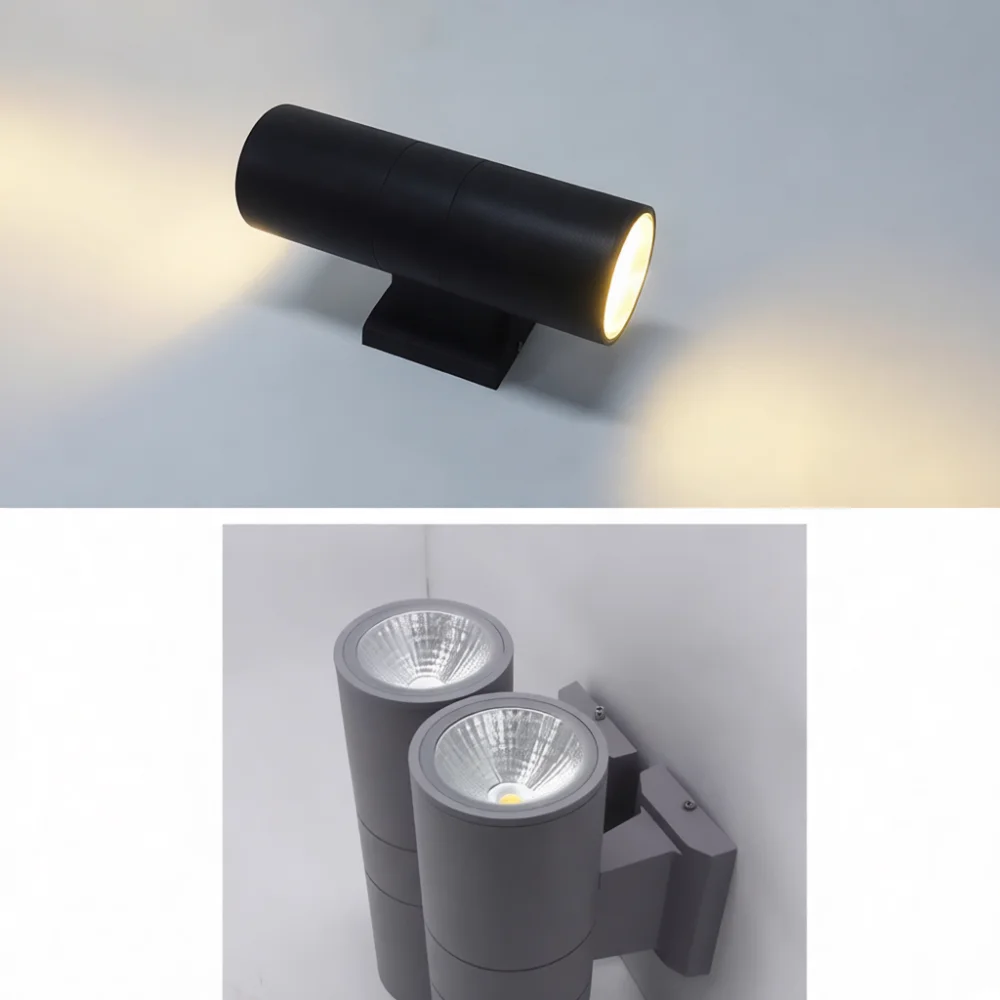 LED Outdoor Wall Lamp Modern Waterproof Garden Porch Sconce Aluminum Lighting Fixture For Exterior Patio Hallway Decor