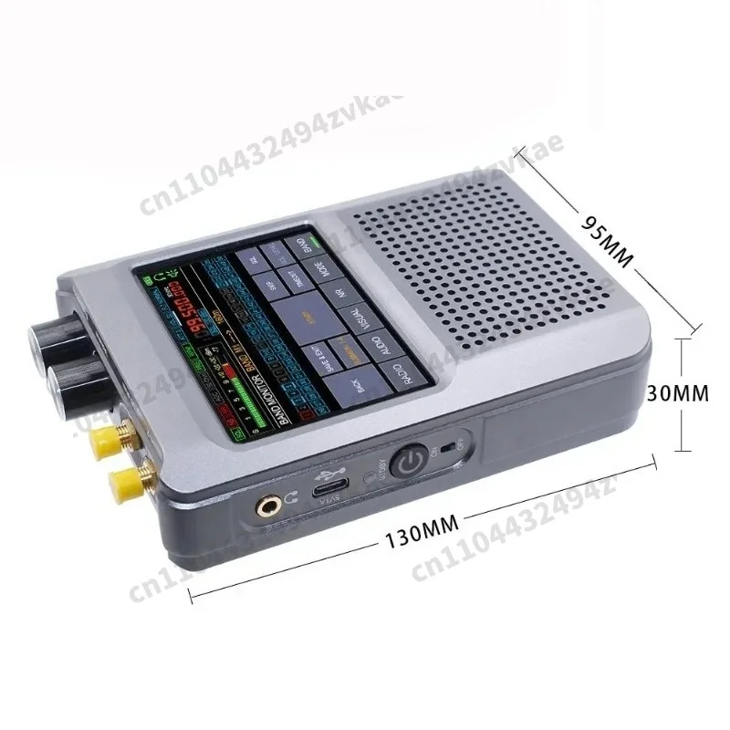 New Firmware 2.40 Second-generation DSP2 SDR Receiver Radio 10kHz-380MHz, 404MHz-2GHz