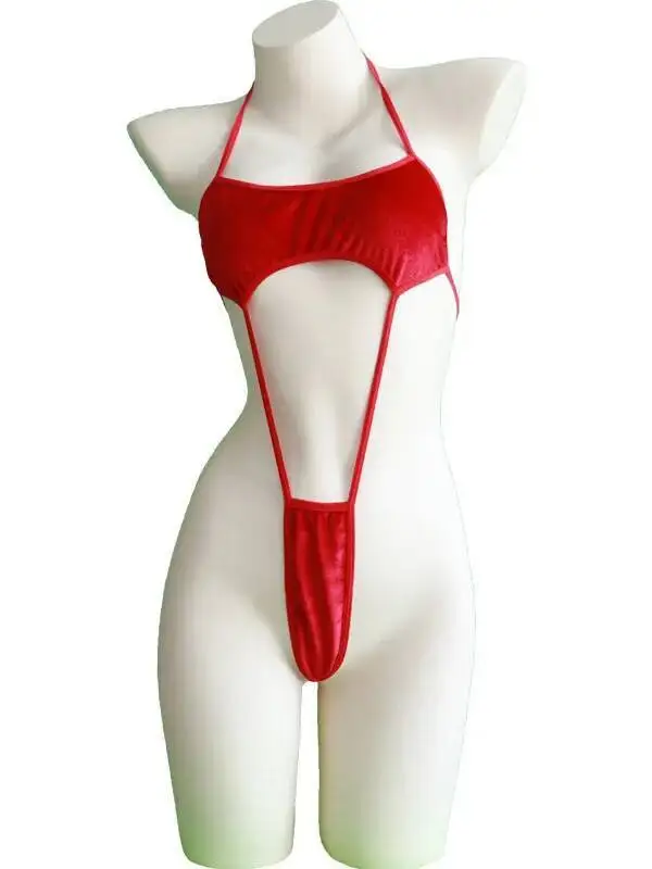 Sexy Solid Color Bodysuits Nightclub Wear Backless Deep V Suspenders Sleeveless Hanging Neck Hollow Out Bodysuits Charming 06CP