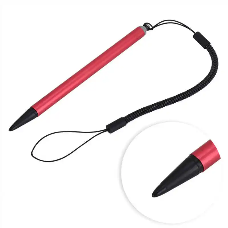 Touch Pen Resistive Stylus with Spring Rope For POS PDA Navigator