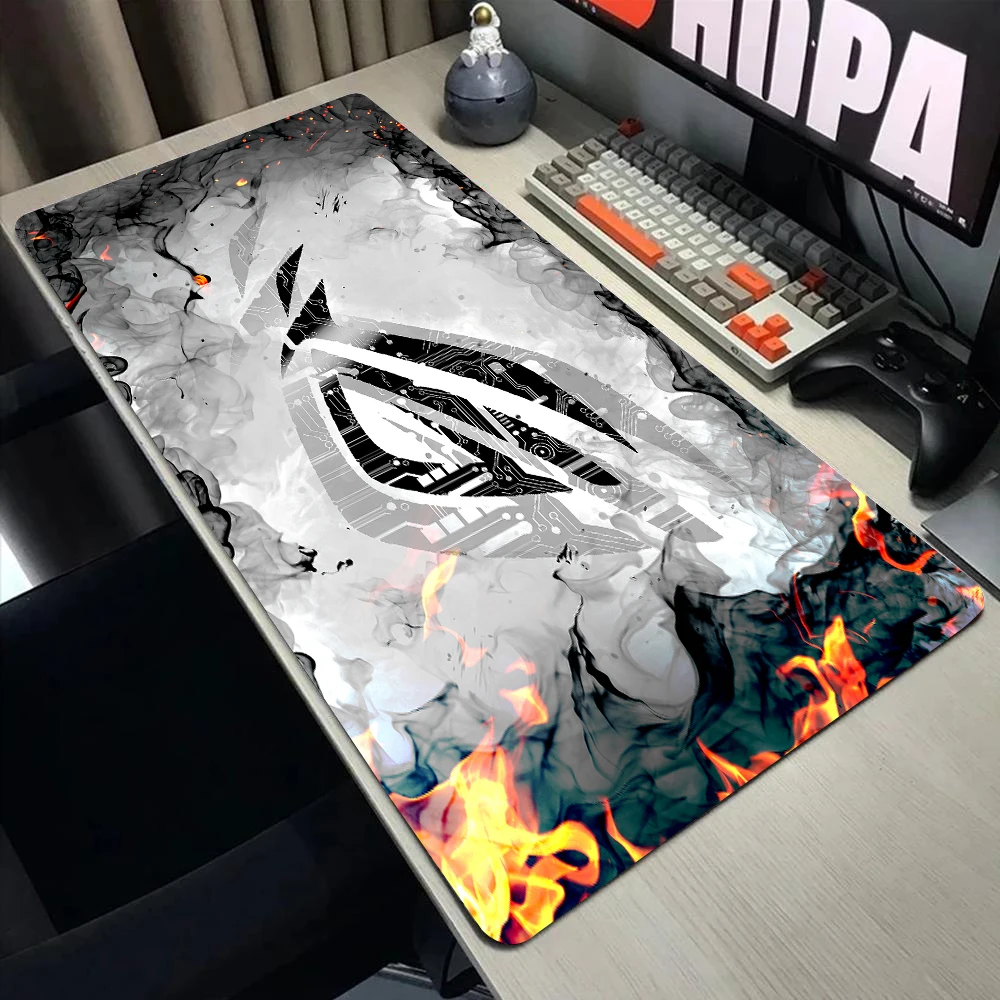 AS-US large mousepad 90x40 cm XL overlock office computer desk pads, hot selling laptop keyboard mats non-slip rubber mouse pad