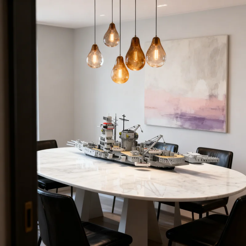 

8105 деталей MOC: Модель корабля «Адмирал Граф-Шпее» — Конструктор для творчества, подарок, декор, сборка. Премиум-класс для взрослых.