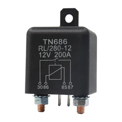 TN686 200A 14VDC Starting Relay Power Automotive Heavy Current Start Relay 12V/24V Car High Current Relay