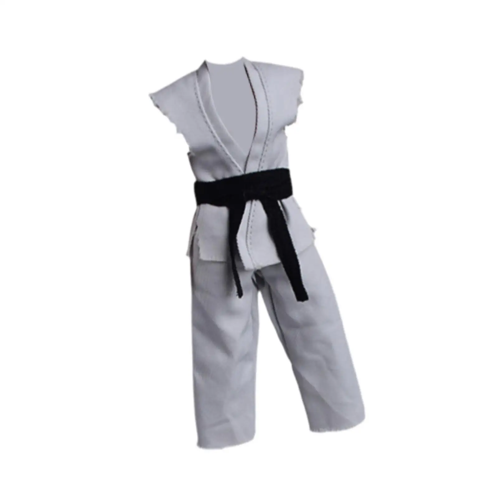 1/12 Scale Action Figures Samurai Kimono Doll Clothing 6 inch Figure Judo Uniform
