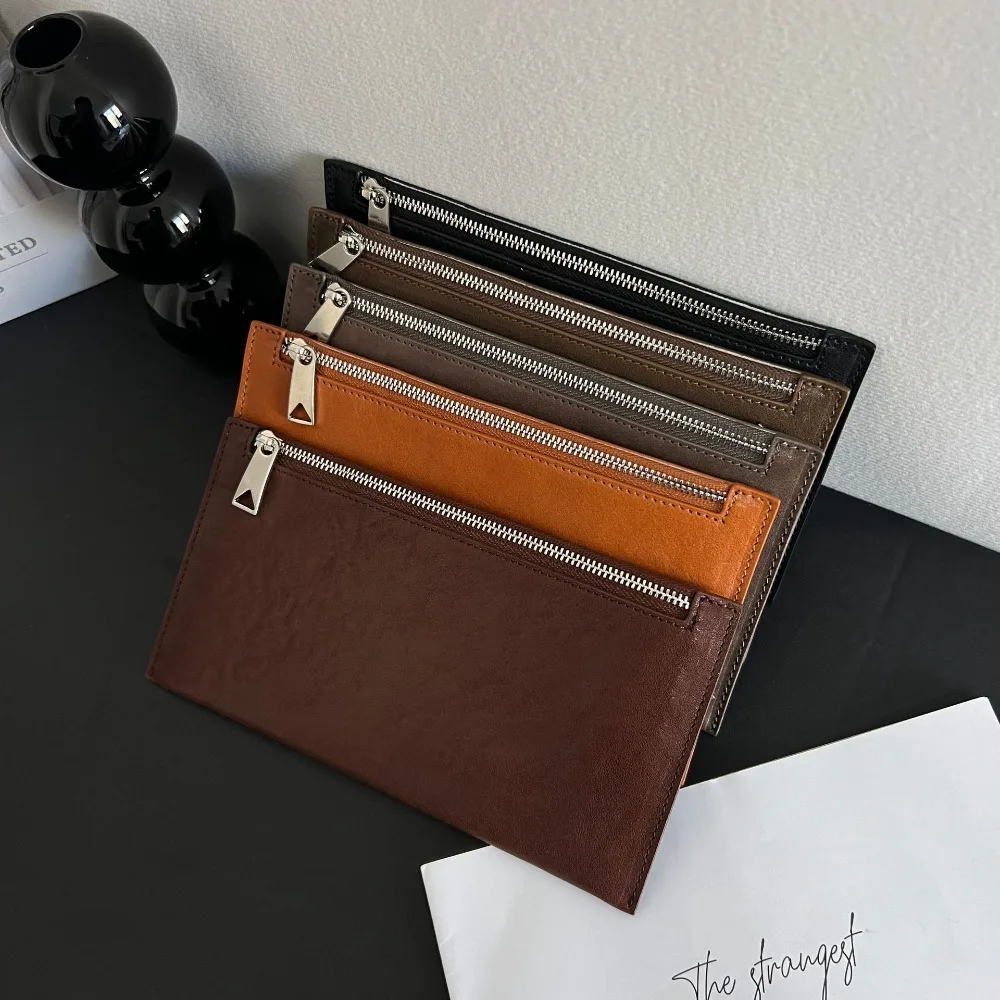 

Женский длинный кожаный кошелек, простой и универсальный, новая мода для карт, продвинутый интегрированный летний ультратонкий нишевый дизайн, портативный