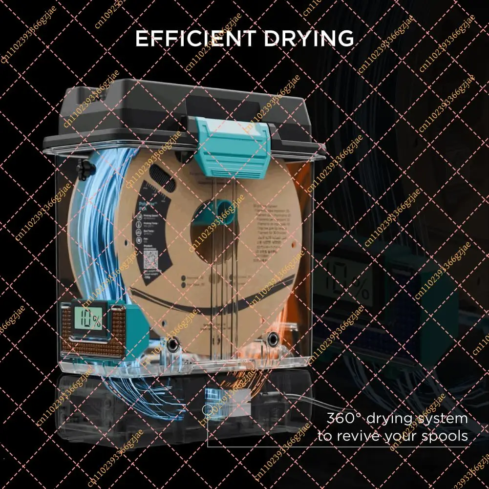 For PolyDryer from Polymaker 3D Print Filament Dryer Box 3D Printing Filament Storage Box for Polymaker Drybox 3D Filament Box