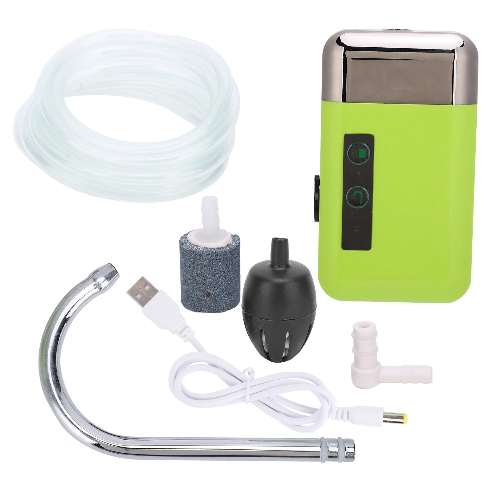 

Sensing Water Pumping, Oxygen Pump Sensing Pumping Water 3 Modes with LED Light for Fishing Hands Washing 210