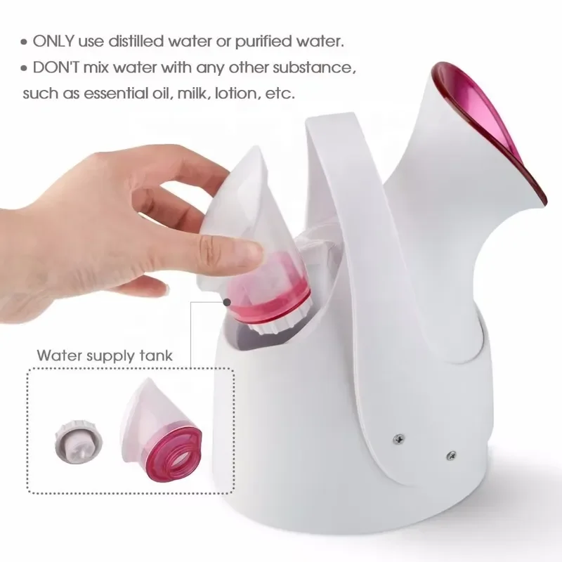 Multifunction Deep Hydration Nano Spray Facial Steamer Sauna Steaming Facial Mister Vaporizer Sprayer Face Steam