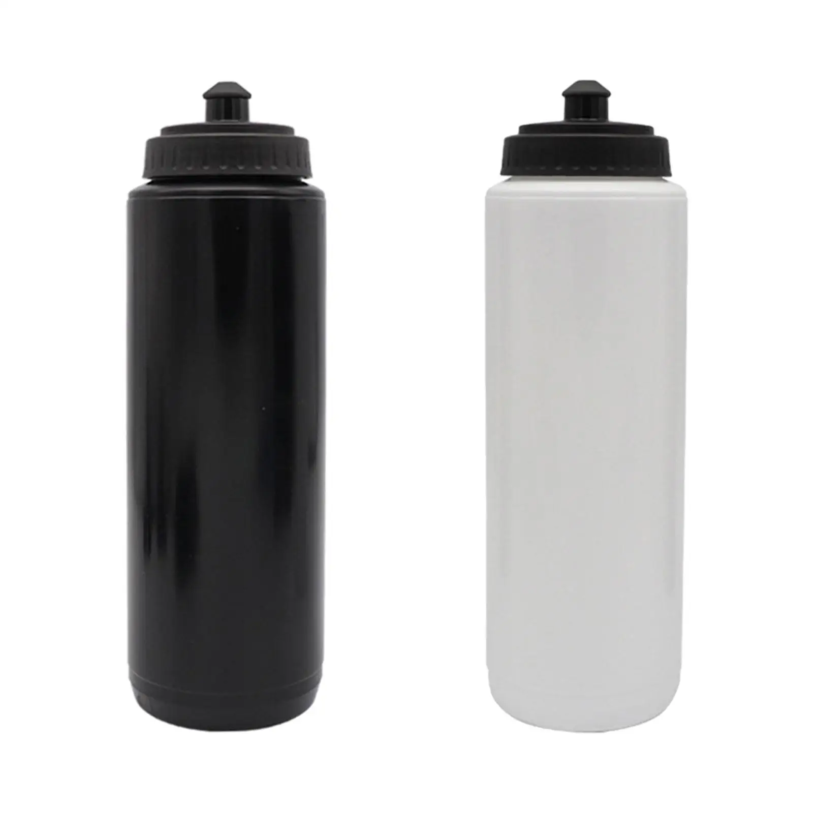 Sports Water Bottle Water Jug Water Cup 1 L Capacity Squeeze Bottle for Soccer Exercise Outdoor Activities Football Hockey