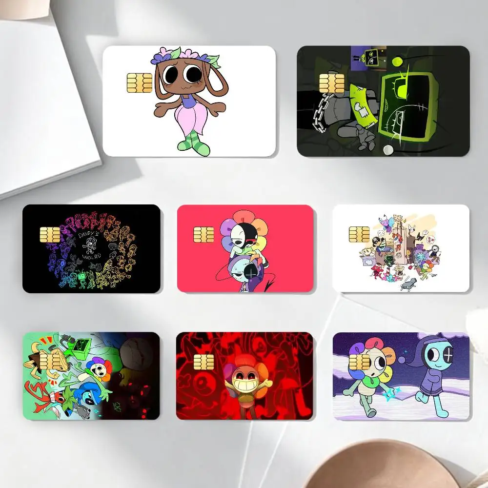 

H-Horror Game Dandys W-World Laser Sticker Decoration Creative Bank Card Bus Metro Waterproof Sticker