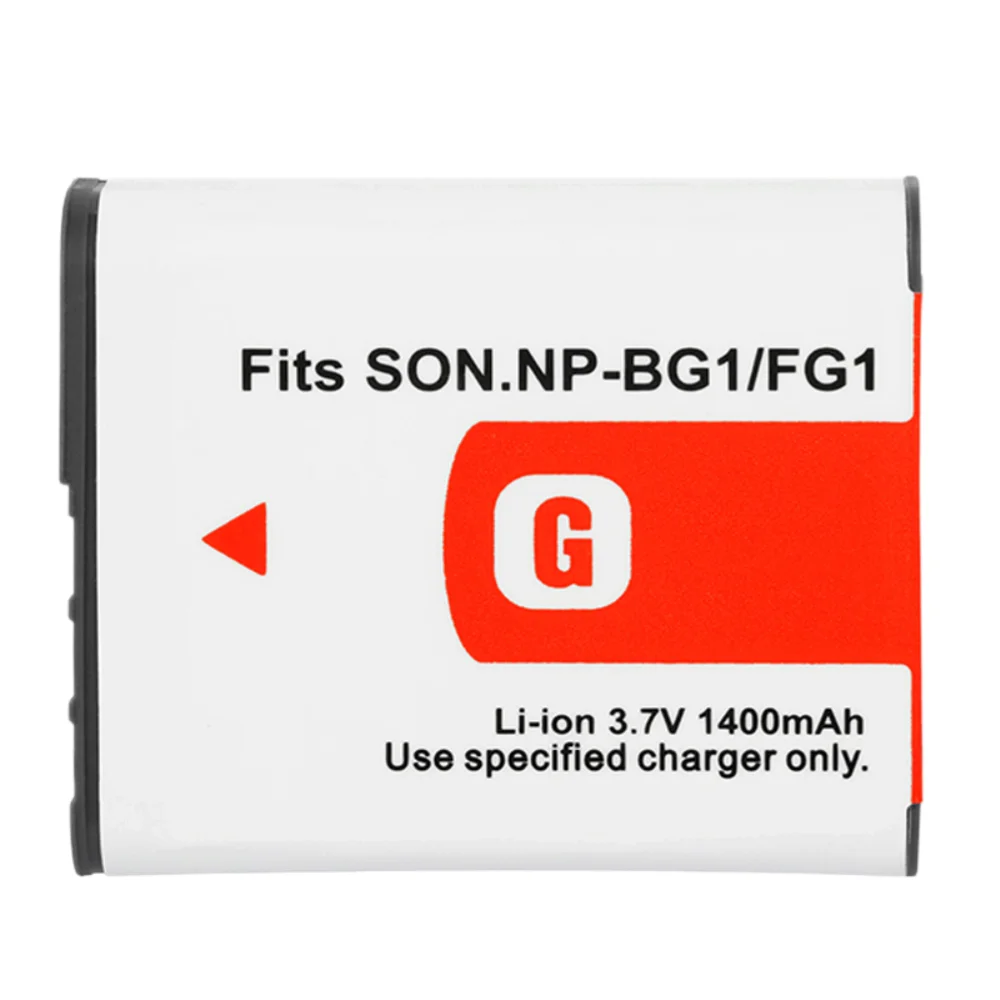 NP-BG1 NP BG1 FG1 Battery For Sony DSC-H50 DSC-H55 DSC-H3 DSC-H7 DSC-H9 H10 H20 W100 WX1 Camera Battery NPBG1 NPFG1 1400mah