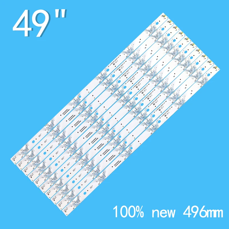 LED-Hintergrund beleuchtung für LC-49CUF8462ES LC-49CUG8362KS LC-49CUF8372ES LC-49CUF8472ES RF-AJ490E30-0601S-07 a0 aj490e32 02 a2 8372es 8462