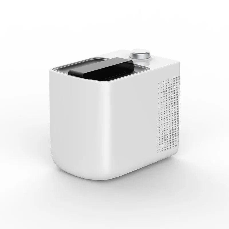 Máquina para hacer helados de yogur, pequeña, portátil, hecha en casa, de escritorio, para hacer helados de frutas italianas, 12V