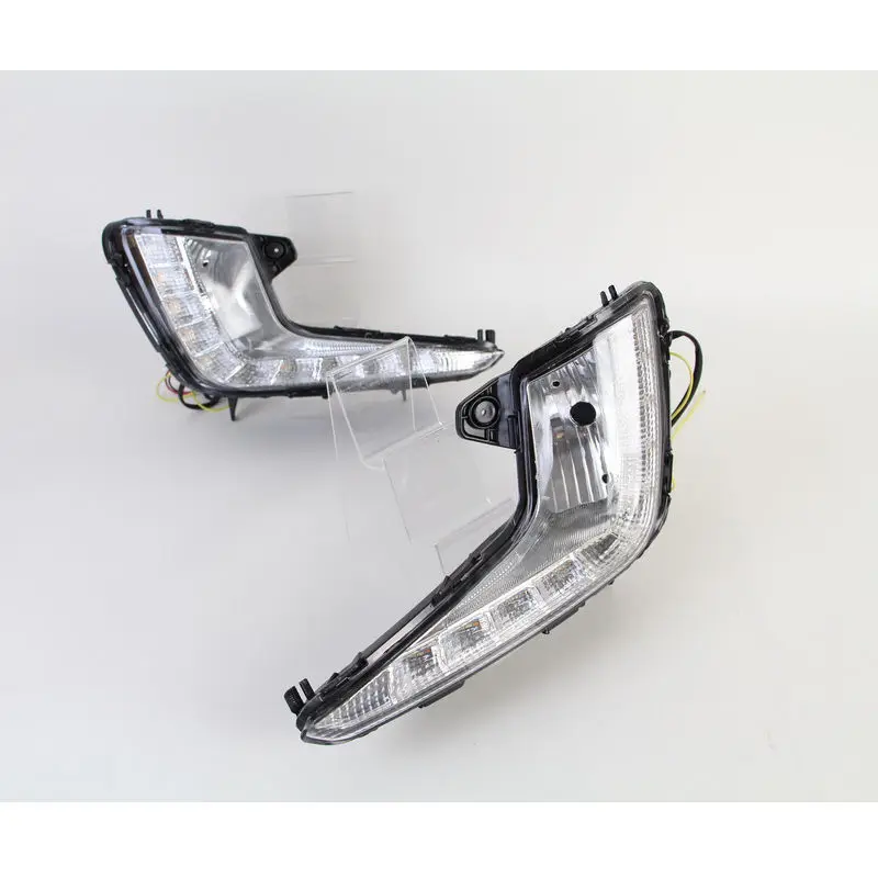 

SAAR подходит для 11-14 Kia K2, модифицированная светодиодная крышка дневного света, указатель поворота, передний бампер, противотуманный