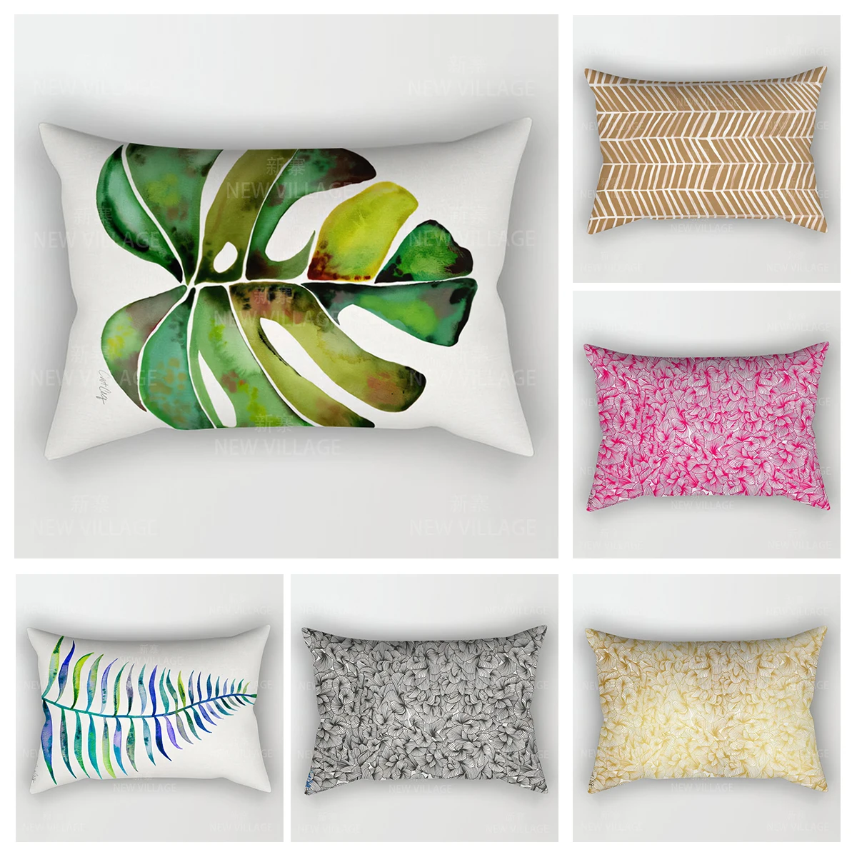 

Modern Decorative Cushion for Home Living Flower Run Room Decor Throw Pillow Cover 48*74 children 30x50cm 40x60cm 50x70cm