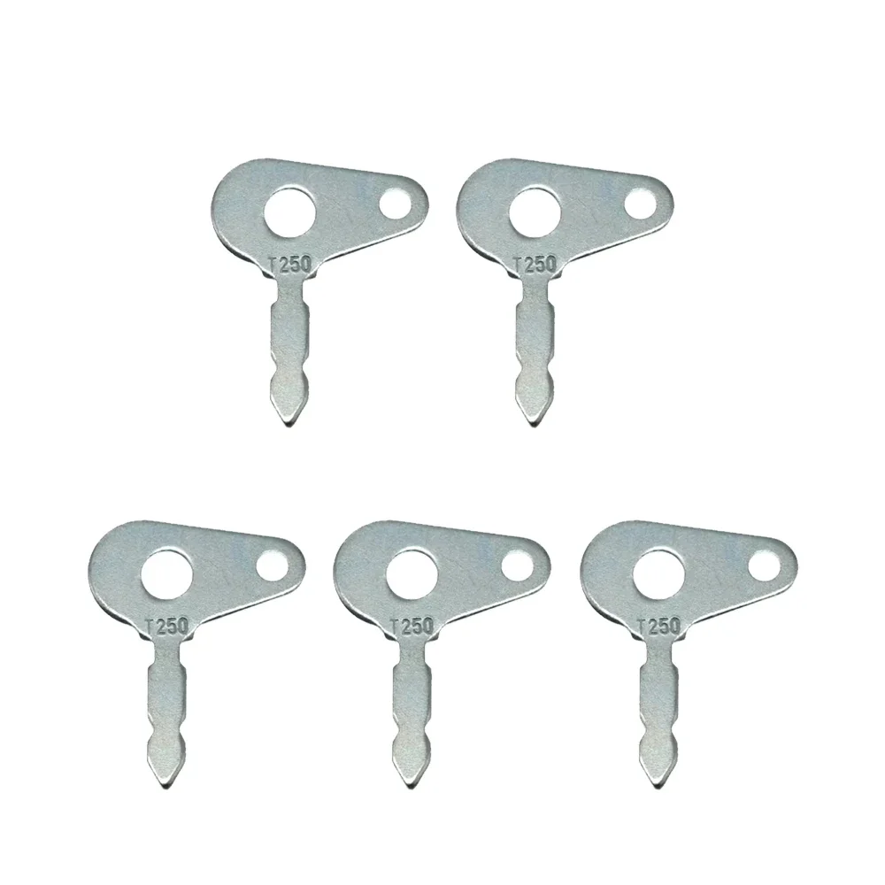 T250 Excavator Ignition Key Replacement For Lucas Benford Terex Case Ford Massey Ferguson Master Plant 54324157