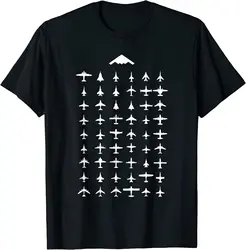 Military Fighter Jets F-15, F-16, F-18, F-22, F-35 and More Men T-Shirt Short Sleeve Casual 100% Cotton O-Neck Summer Shirt