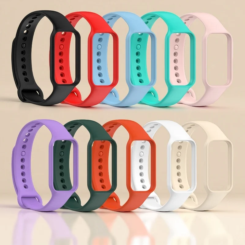 2-pcs Sports Watch Band for Redmi Smart Band 2/Xiaomi Watch Band 8-ActiveBand Multiple Colors to Choose From