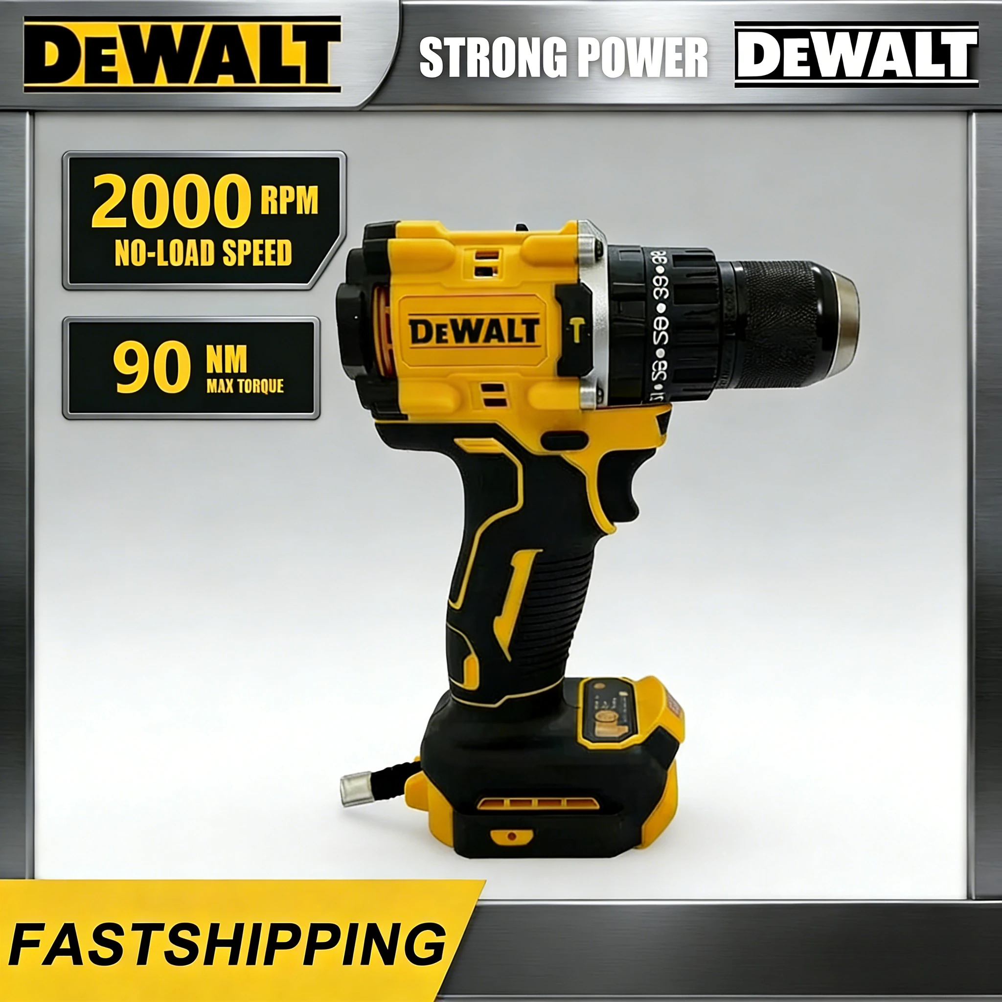dewalt-dcd800-2000rpm-cordless-impact-drill-1-2-inch-brushless-electric-screwdriver-lithium-electric-tool-for-18v-20v-battery