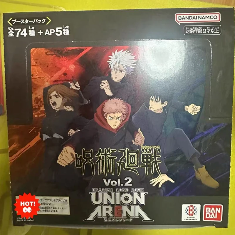 

Original Bandai Jujutsu Kaisen Card UNION ARENA EX04BT Japanese Version Genuine Box Collection Cards Children Birthday Gifts