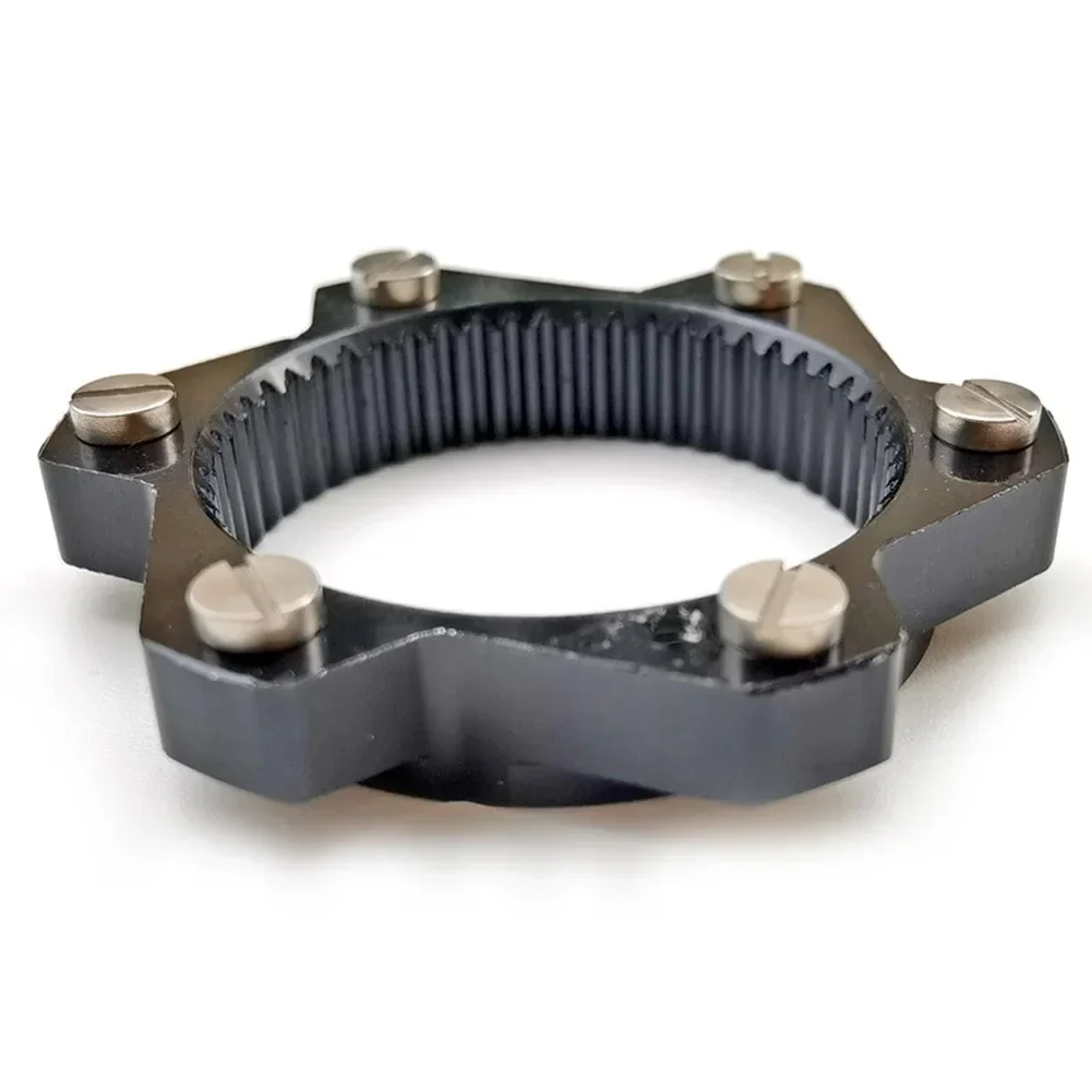 1 قطعة قفل مركزي حلقة غطاء محور الدراجة مركز قفل إلى 6 حفرة محول مركز قفل تحويل 6 الترباس 6 دبوس مكبح قرصي دراجة أجزاء #3