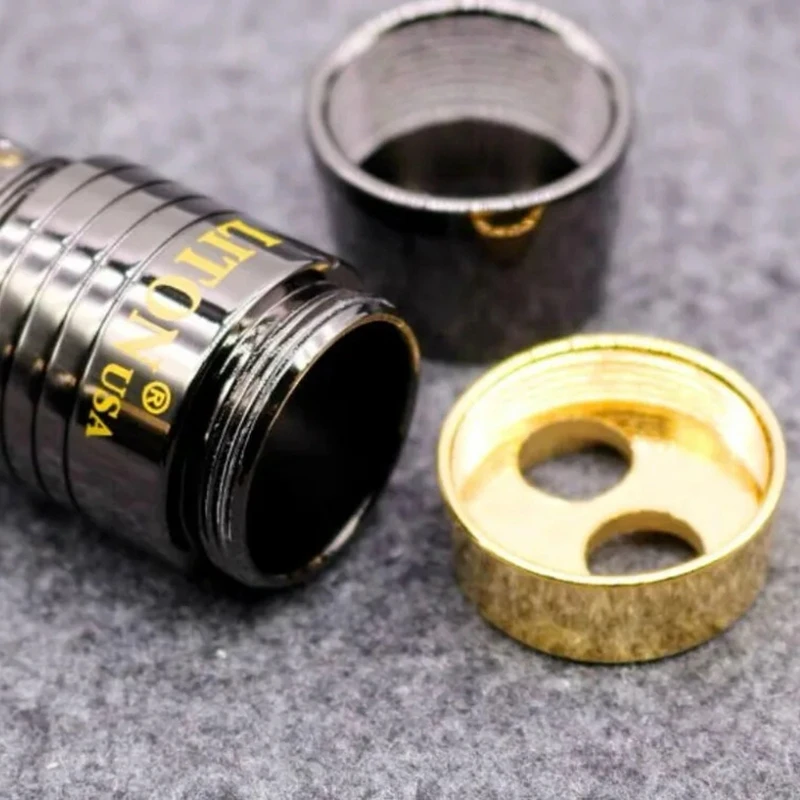 موزع HiFi ، كابل طاقة صوتي ، محول سلكي ، موزع من سبائك الألومنيوم بدون شعار ، 16 وسيط من ألياف الكربون