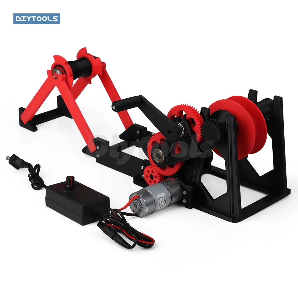 3D Filament Winder – 3D Printing Filament Spooling Machine, Manual/Electric Filament Coiler, Bambu Lab Manual Filament Winder