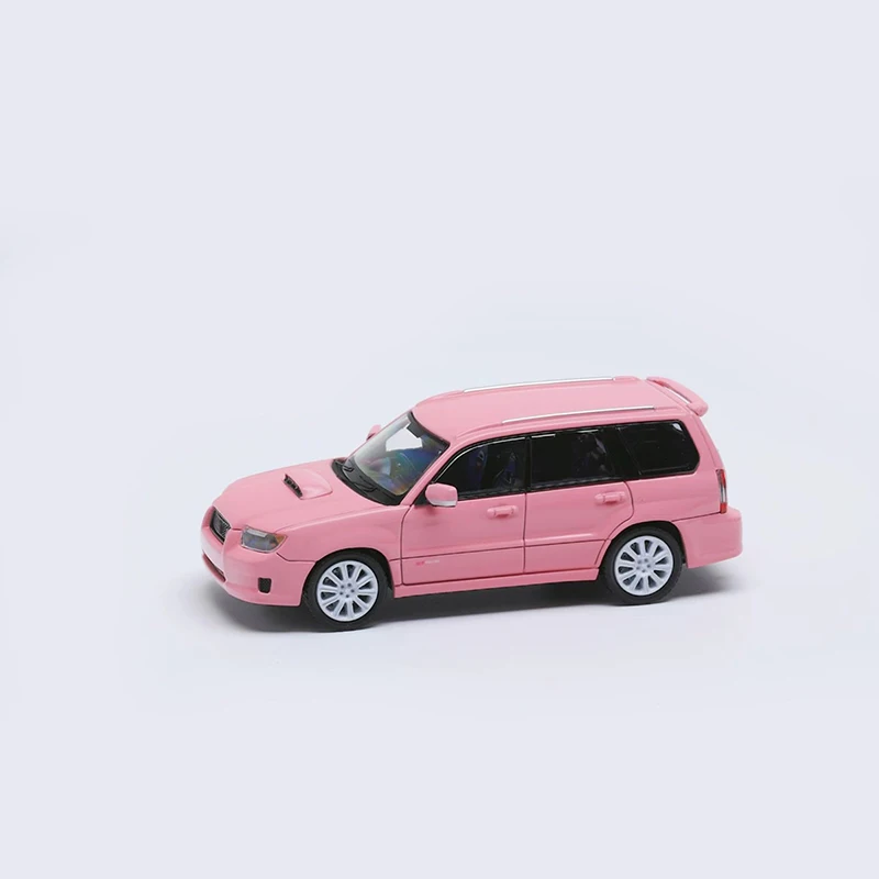 Fiberrun escala 1:64 Forester STI versión SG9 coche en miniatura de aleación juguetes colección de regalos decoración de recuerdo para adultos exhibición estática