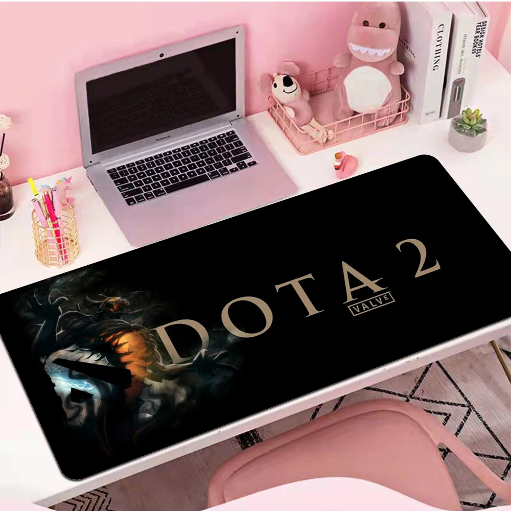

DOTA 2 Gaming Mousepad DOTA LOGO XL Large Mouse Pad Locking Edge Rubber Laptop DOTA2 Computer Gamer Play keyboard Mouse Mats Pad