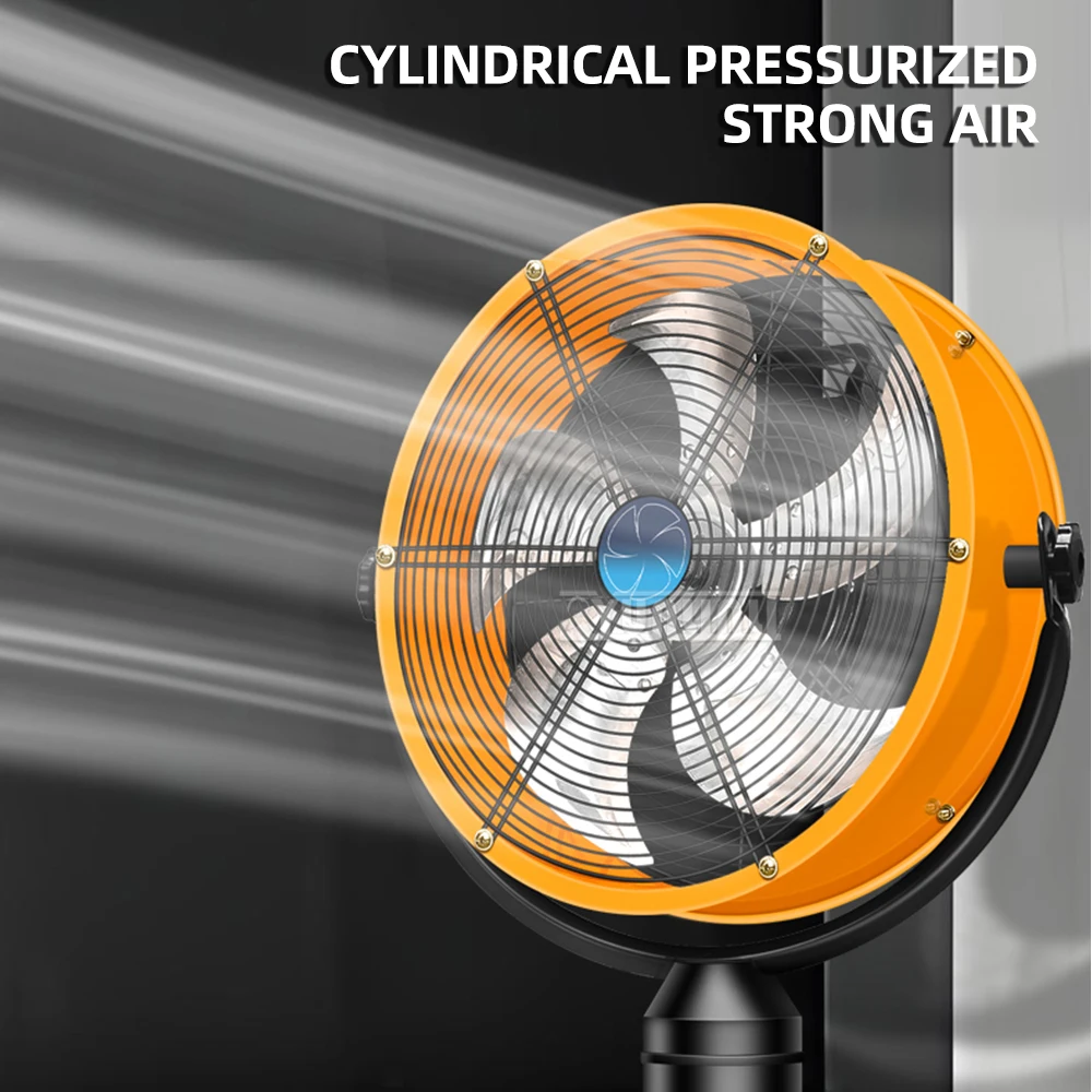 20-inch Industrial Fan 250W High Wind Power Floor Fan With Three-speed Adjustment Ventilatore