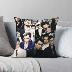 Ed Westwick Chuck Bass Gossip Girl Square Pillowcase Polyester Linen Velvet Creative Decor Throw Pillow Case Room Cushion Case