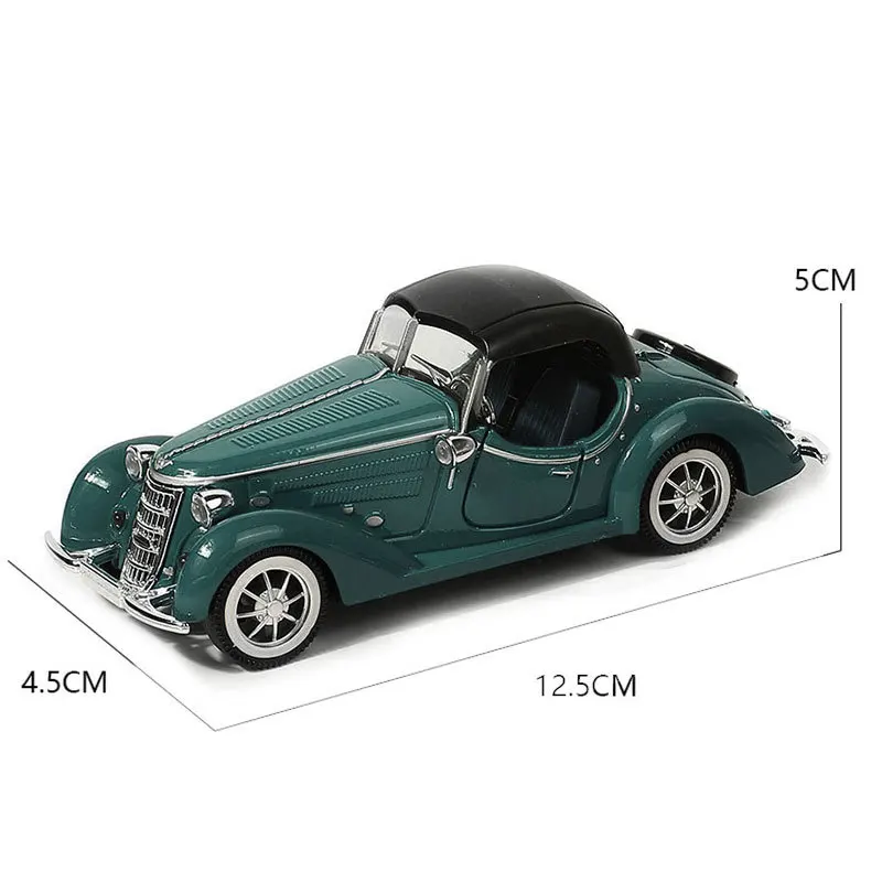 1:32 modelo de veículo super clássico puxar para trás carro de brinquedo coleção educacional porta aberta modelo de carro presente crianças carro para audi