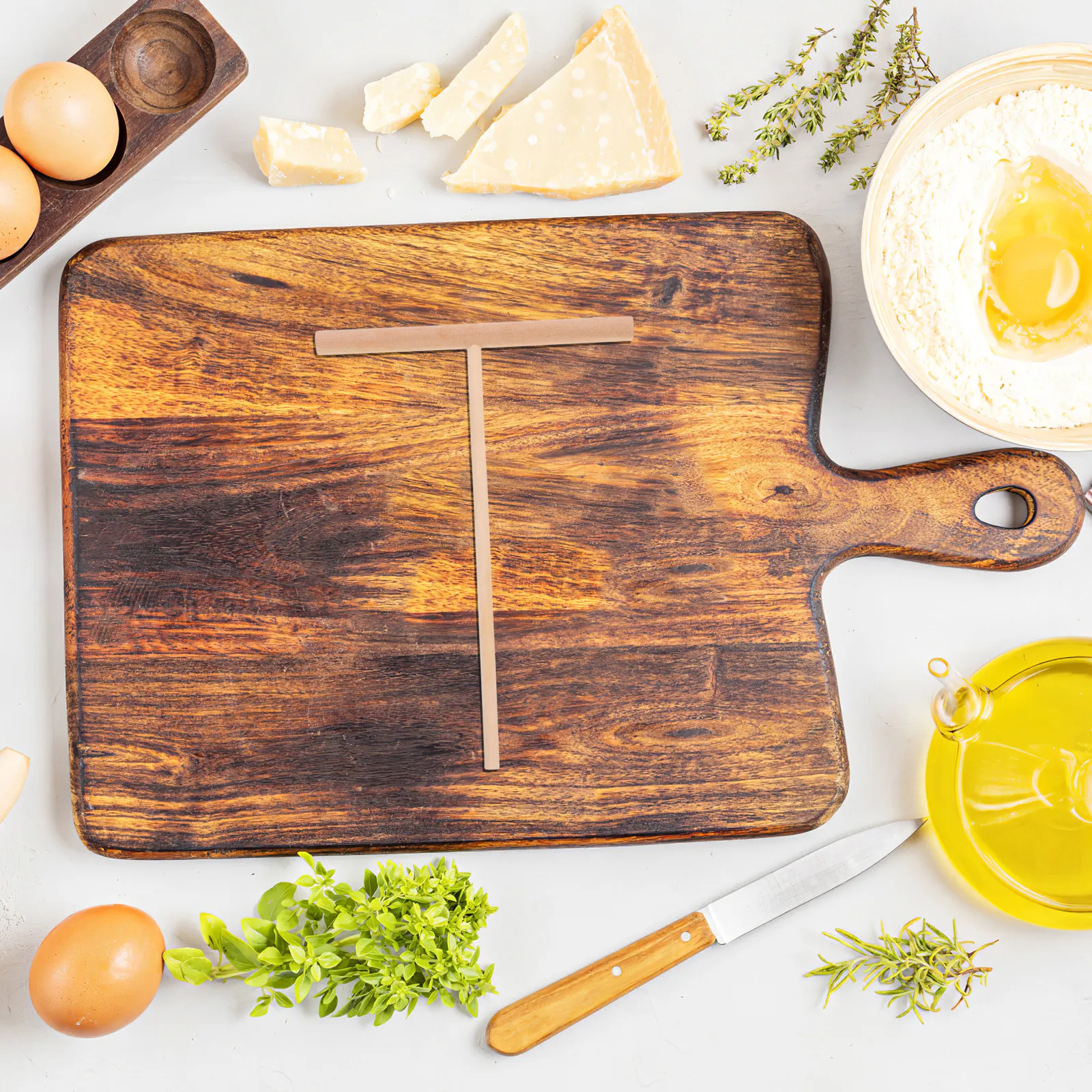 Wood Crepe Pancake Batter Spreader Wooden Kitchen Tool Ideal for Uniform Dough Distribution Wood Crepe Pabcake Spreader