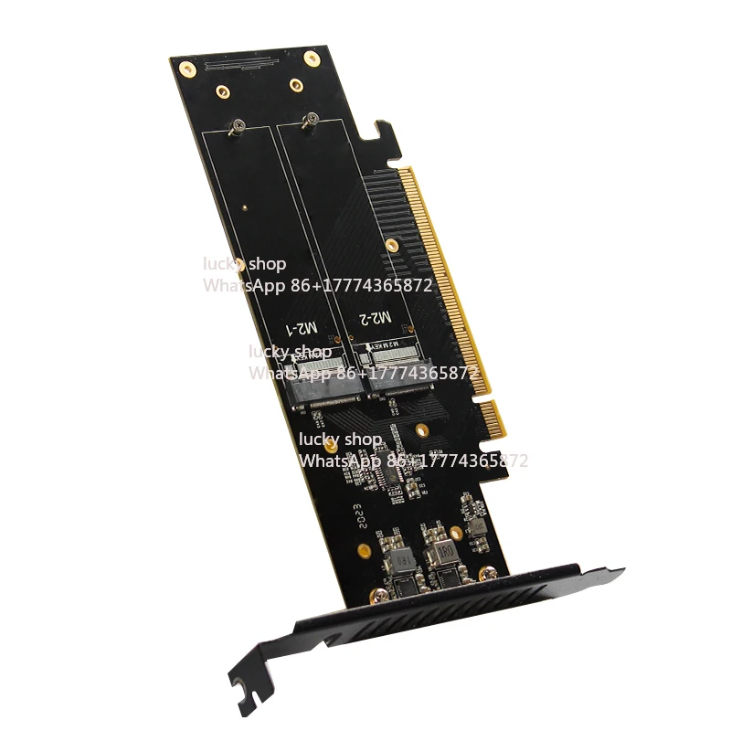

M2 Hard Disk Array, Four-disk Pcie4.0 To Nvme Expansion 22110 Adapter Card Splitting