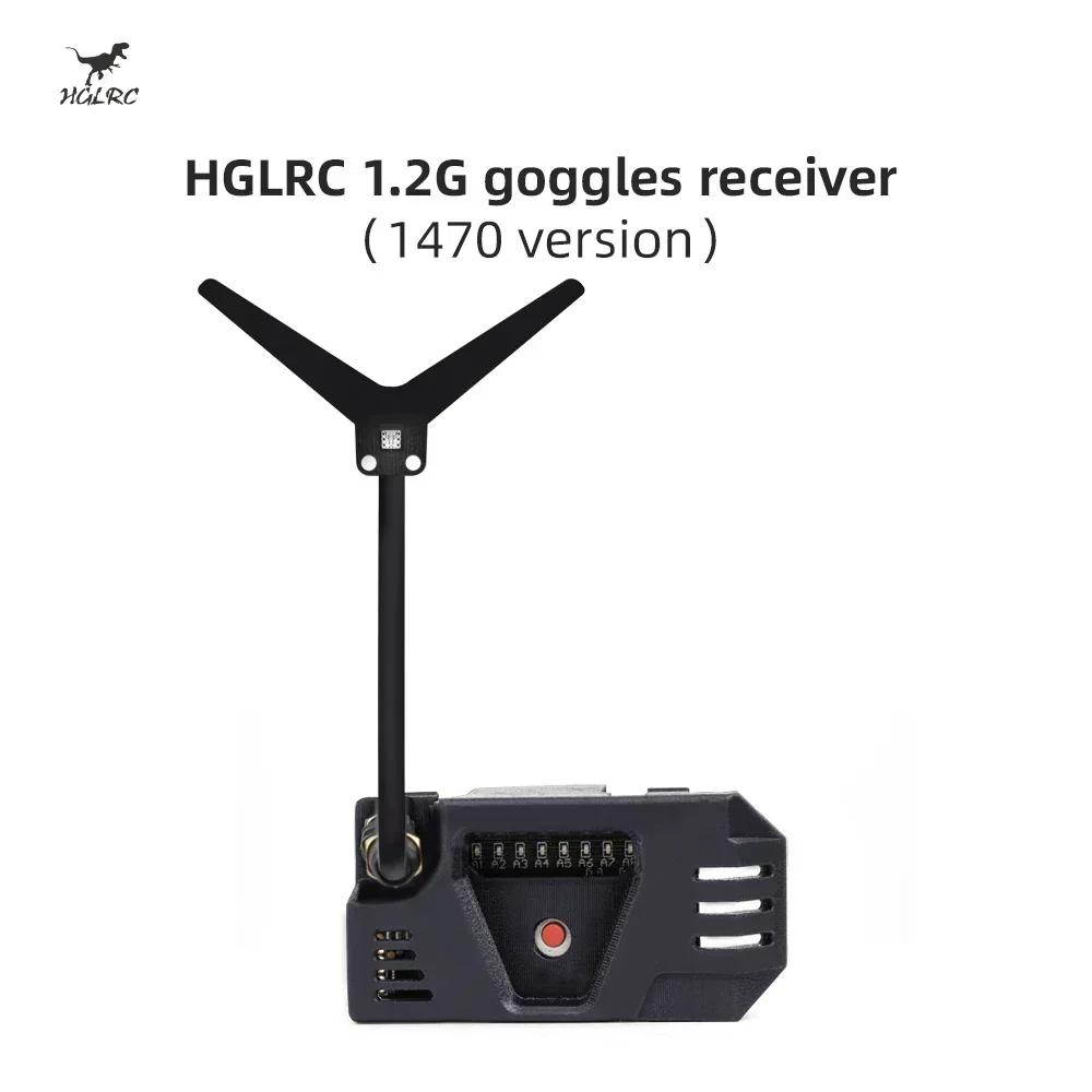 HGLRC ZEUS 1.2G 4.5W Switchable VTX VRX Module 8CH 25mW-800mW 2-8S Long Range FPV Drone Video Transmitter