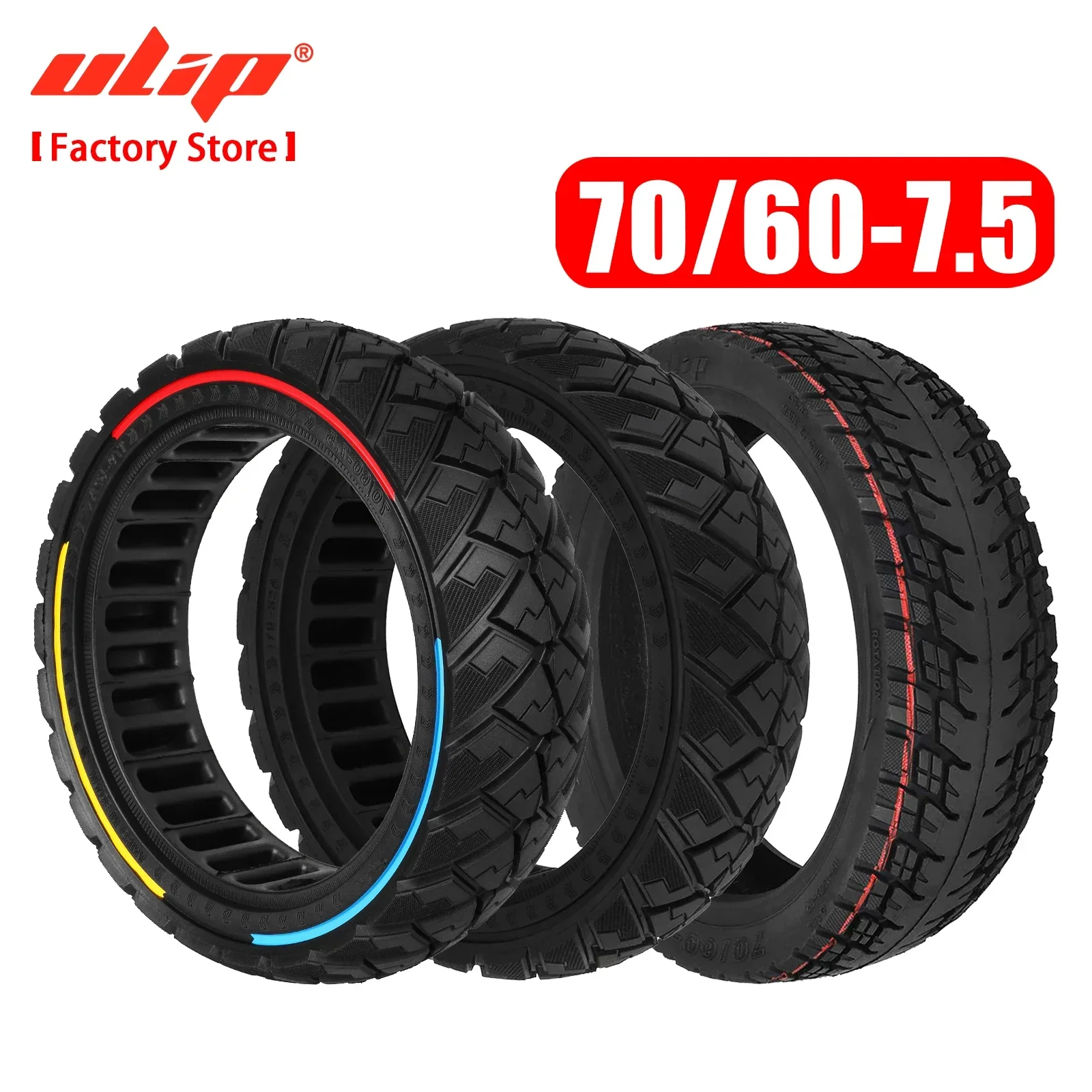 

ULIP 70/60-7.5 Off-road Tire Zt3 All Series 10 Inch Vacuum Tubeless Tire Self healing Tyres For Ninebot ZT3 Pro Electric Scooter