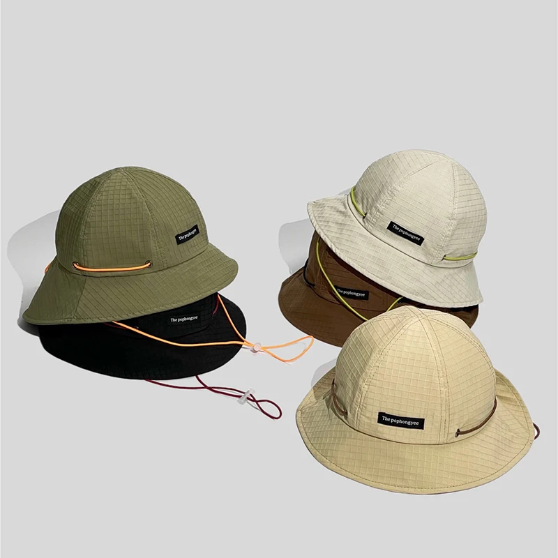 

Outdoor Sun Hat UPF 50+ Safari Hat Packable Waterproof Boonie Hat Adjustable Chin Strap UV Protection Fishing Hiking Bucket Hat