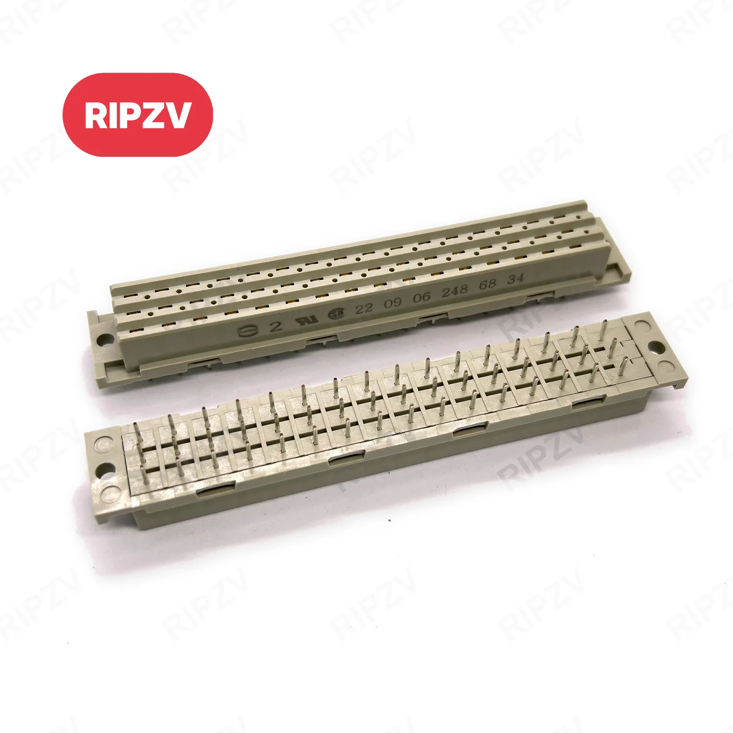 48pin HARTlNG 348 european socket high-current 3*16  48p 09062486834 DIP 09 06 248 68 34 PN connector