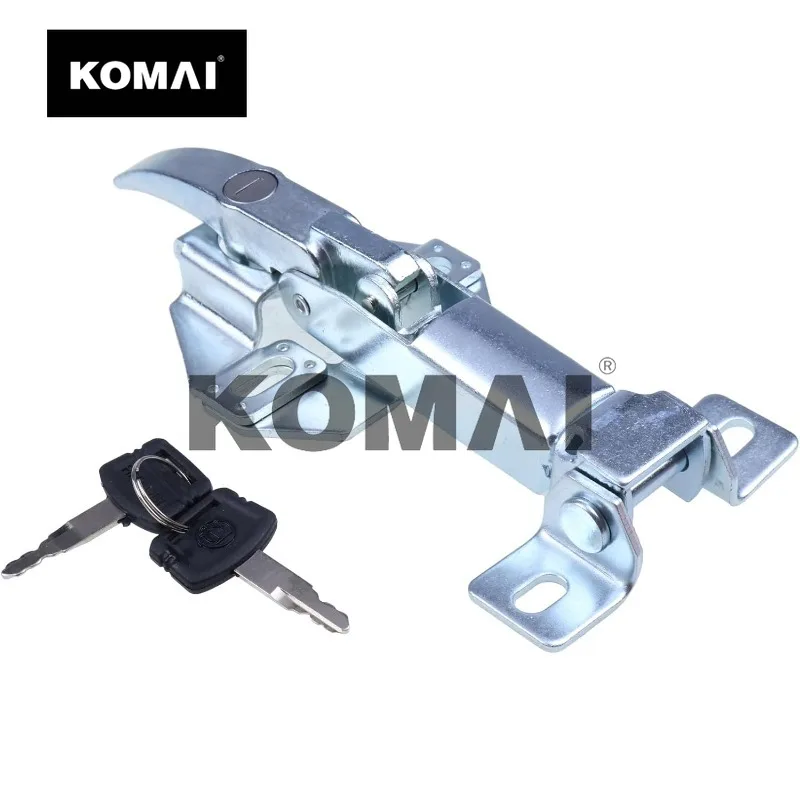 KOMAI Solarhome Catch Engien Cover Hood Lock with 2 Keys 4361455 4377519 4429044 For John Deere 180 210 290D 160LC 290GLC 300GL