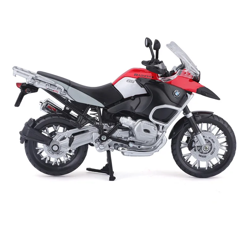 Maisto 1:12 scale BMW R1200 GS motorcycle replicas with authentic details motorcycle Model collection gift toy