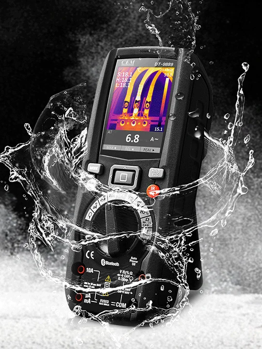

Professional True RMS Industrial Digital Multimeter with Thermal Imager