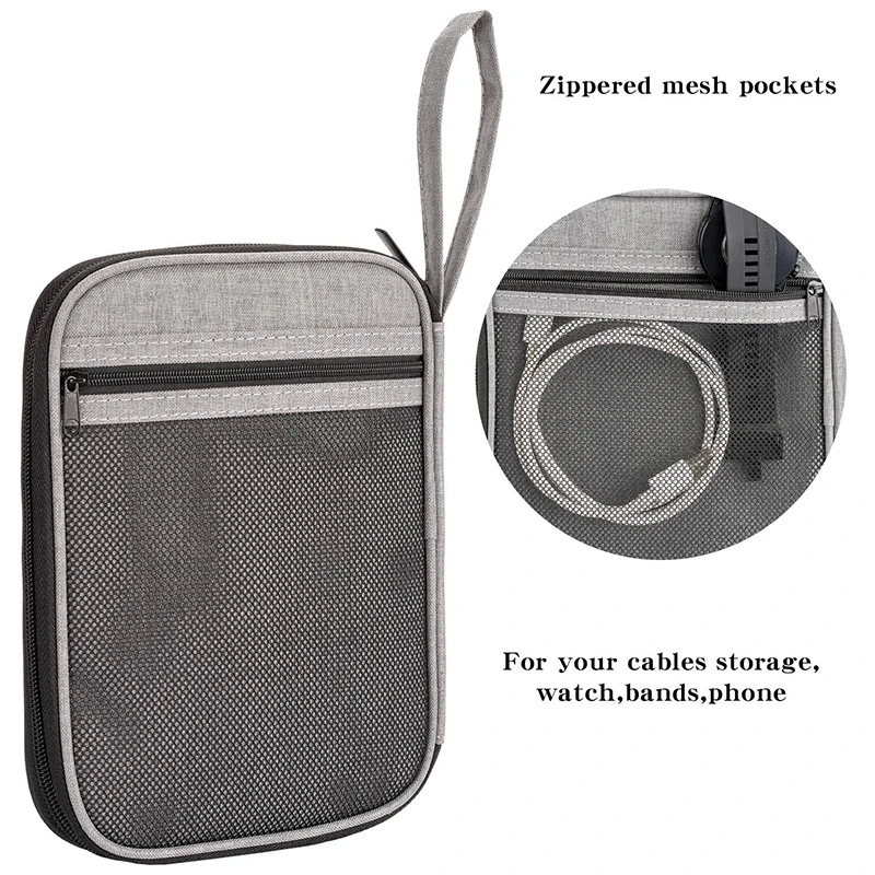 Sac de rangement pour bracelet de montre intelligente, boîtier pour bracelet de montre, câble de données, voyage